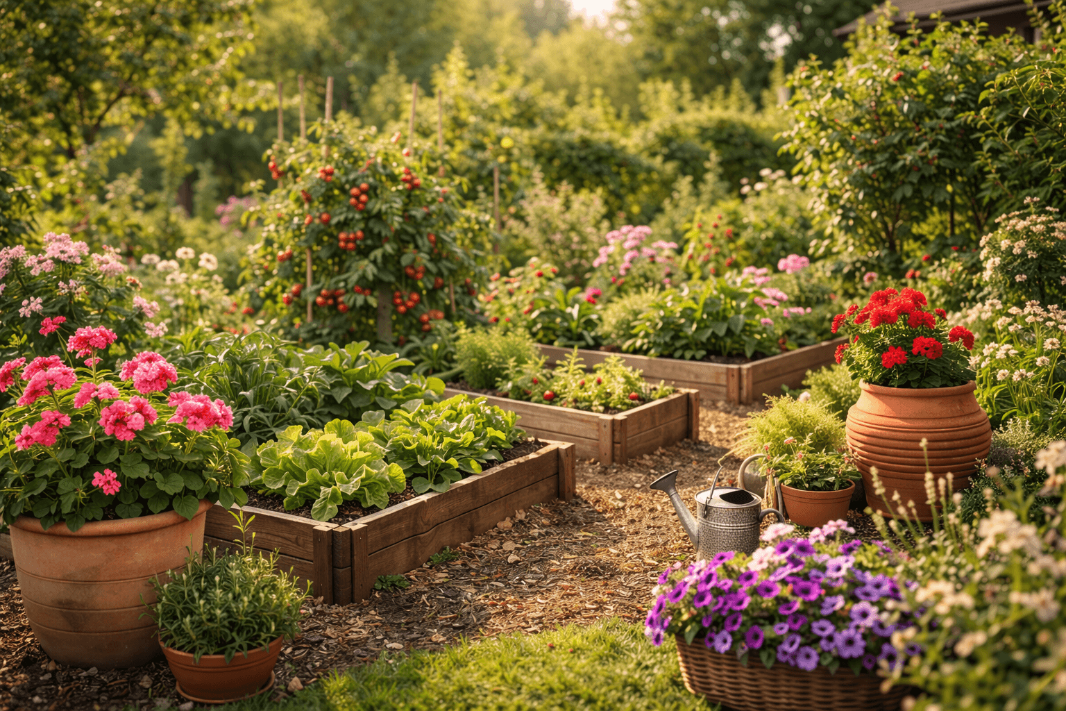 Bepflanzung – Garten, Beet und Kübel