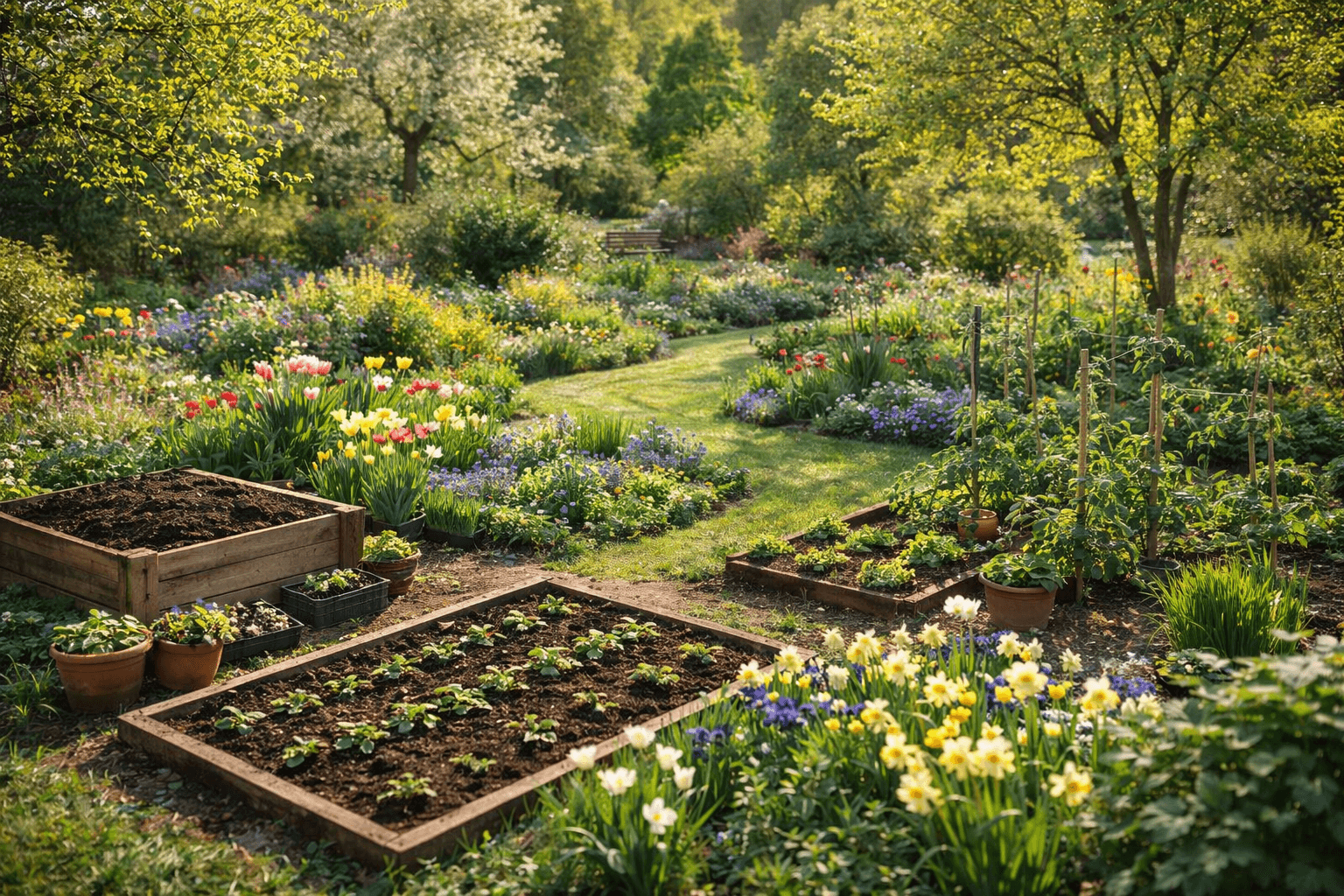 Garten im Frühling: Der komplette Frühlingsguide