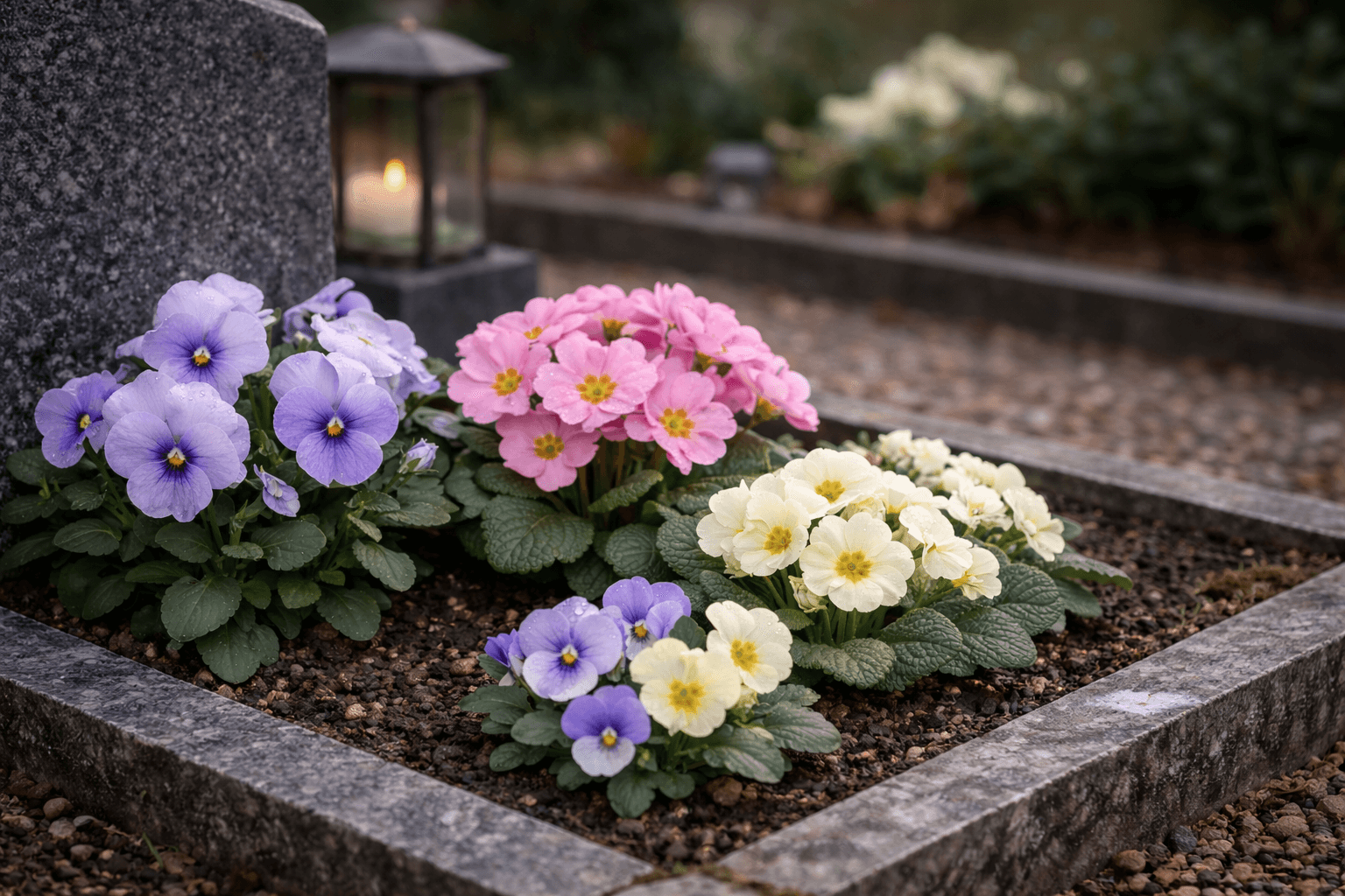 Grabbepflanzung Frühjahr: Pflanzen, Gestaltung & Pflege