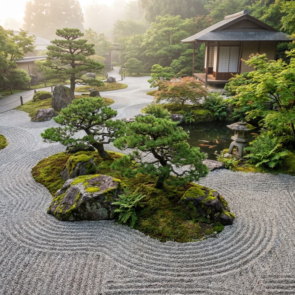 Japanischer Garten: Ruhe, Harmonie und Zen
