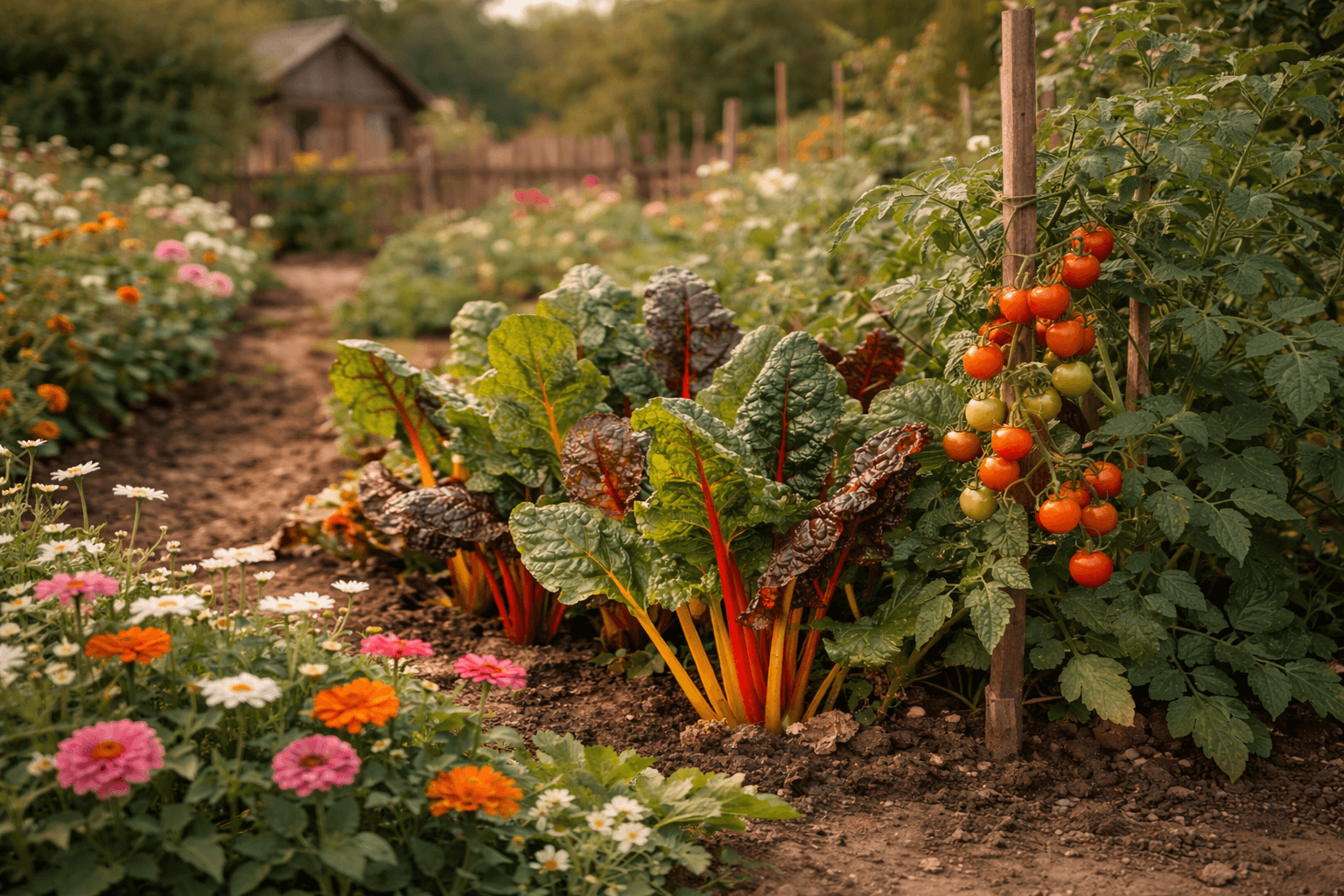 Schöne Gemüsegärten: Inspiration & Gestaltungsideen