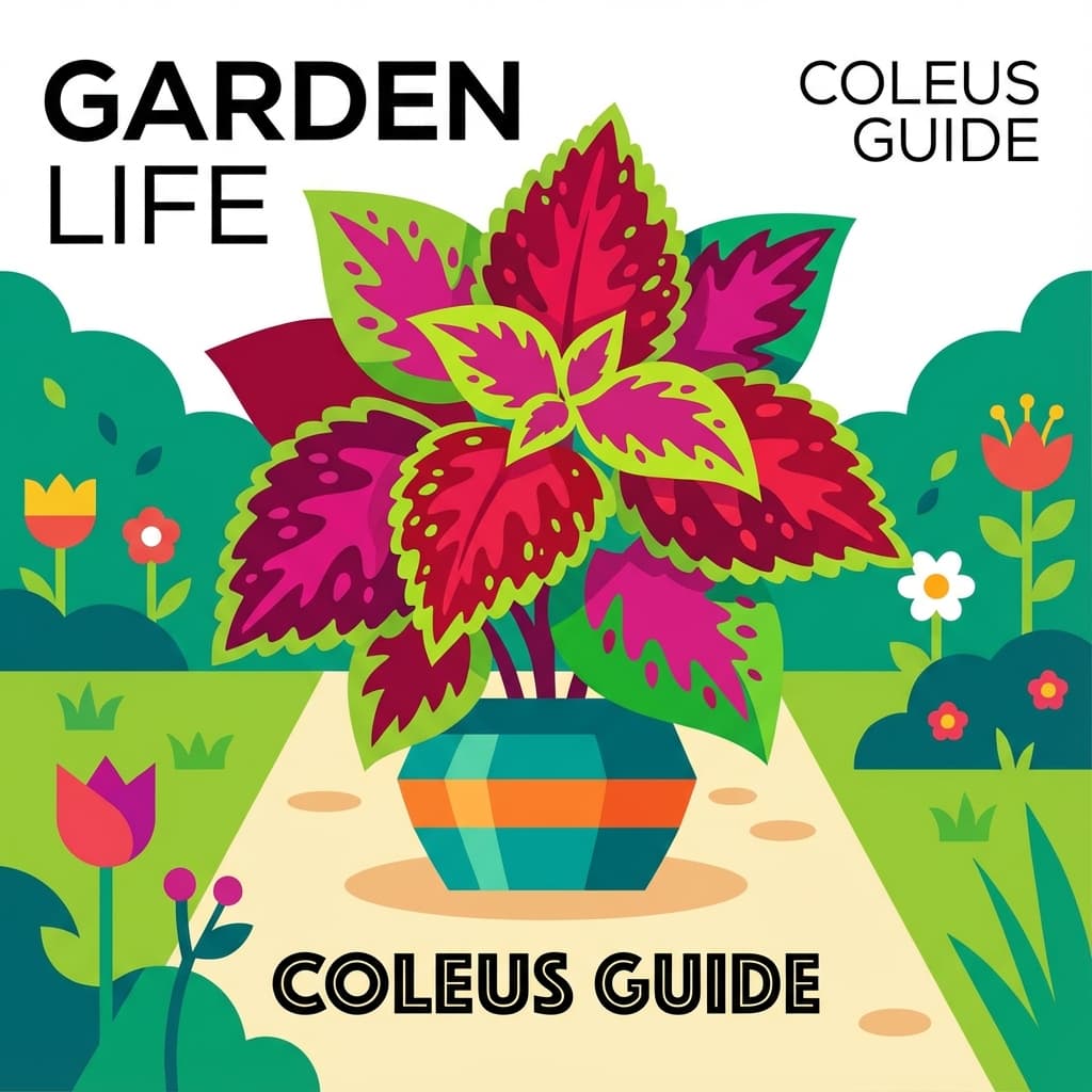 Buntnessel Coleus Illustration