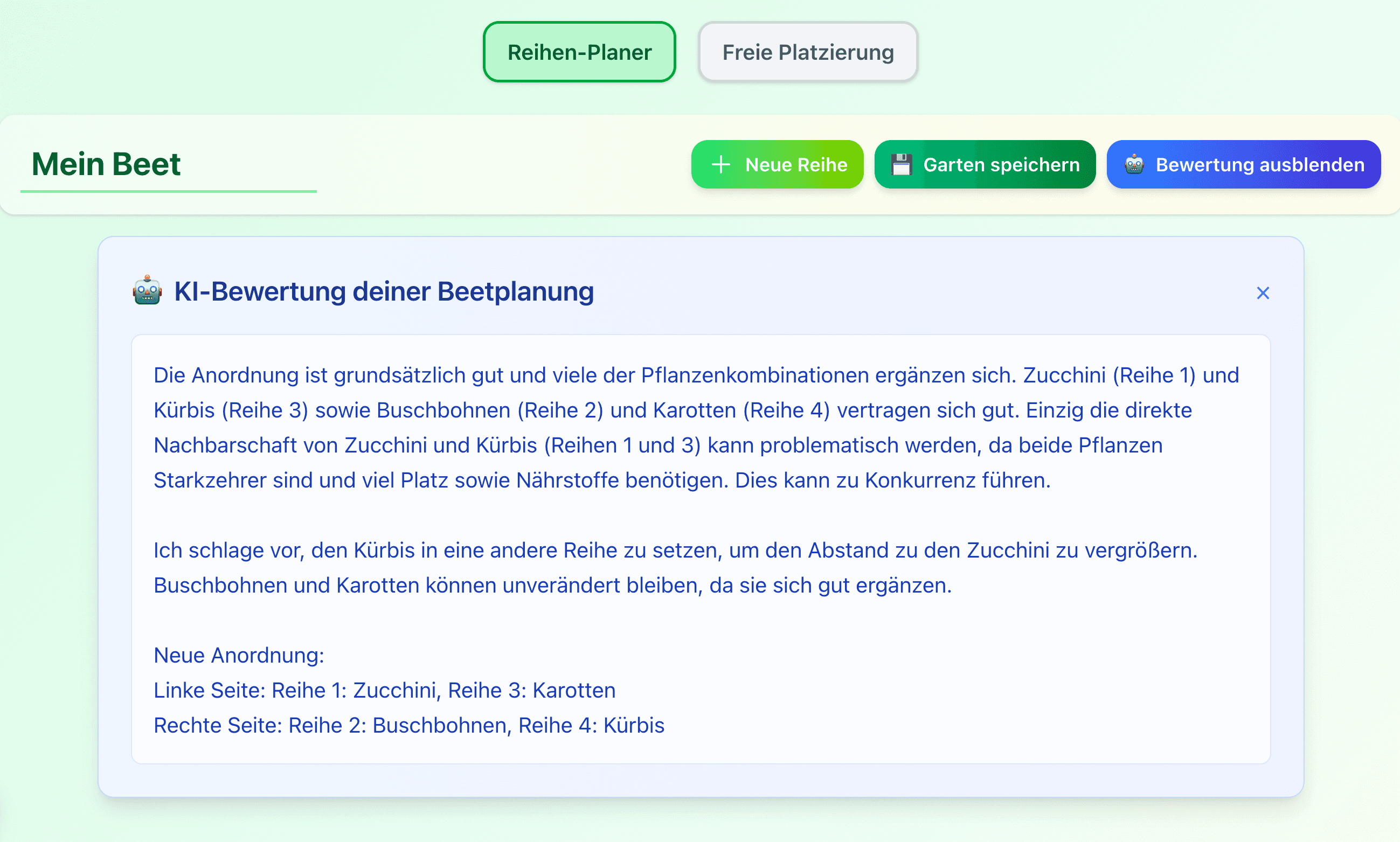 Beetplanung mit KI: Sinnvoll oder Spielerei?