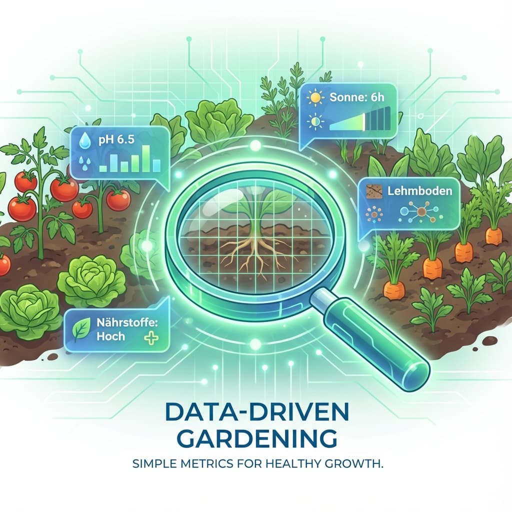 Beetplanung mit KI - Künstliche Intelligenz für Gartenplanung