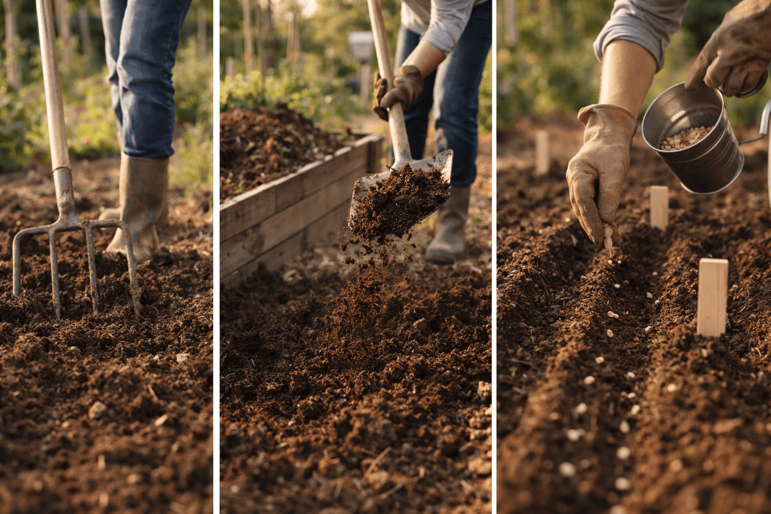 Sommer Gartenarbeit – Pflege und Ernte